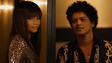 zendaya in bruno mars